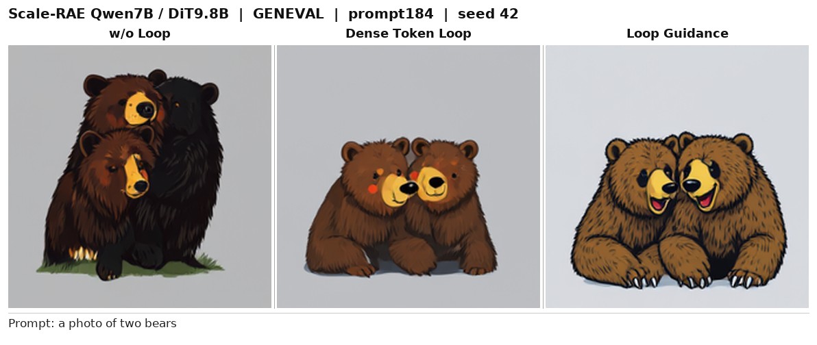 GenEval comparison 07_prompt184